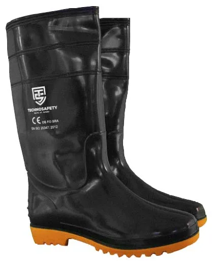 IMPA 191439 | Technosafety Acid resistant Black boots, meets EN20347