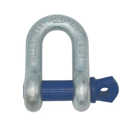IMPA 234109 | TETRA TSS-085, Straight shackle with blue pin 1-1/4 inch