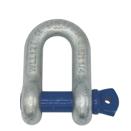 IMPA 234111 | TETRA TSS-120, Straight shackle with blue pin 36 mm