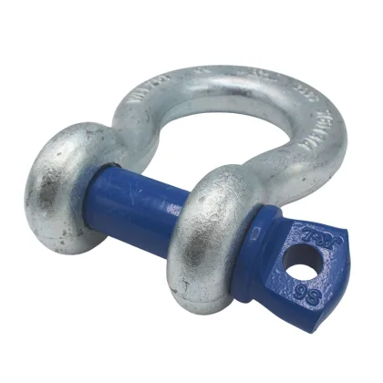 IMPA 234167 | TETRA TBS-032, Bow shackle with blue pin 5/8 inch