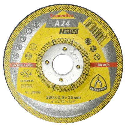 IMPA 614859| Klingspor  Resinoid cut-off wheel with diameter 100 mm