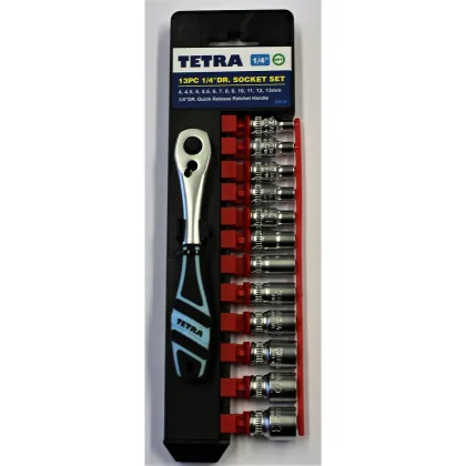 IMPA 617107 | Hand Socket Set 6,4 mm (1/4"), 11 pieces