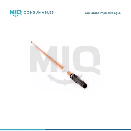 Linea Handle Aluminium With Screw Thead 130 Cm