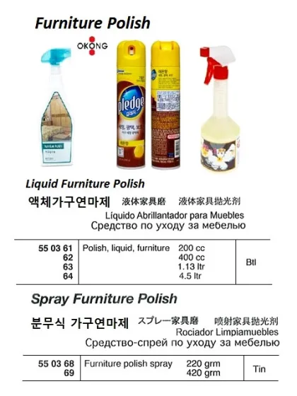 Liquid Furniture Polish, 200 Cc