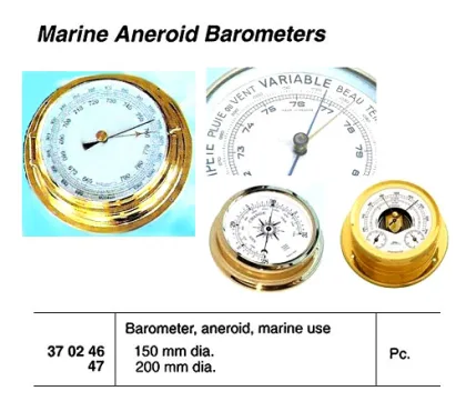 Marine Aneroid Barometer, 150 Mm Diam