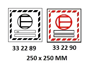 Marking Of Packages, 250X250 Mm,