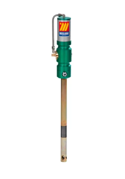 Meclube Stainless Steel Pneumatic Drum Pump with Viton Seals, 35 L/min
