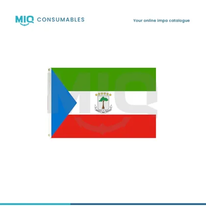 Merchant Flag 3'X 4' Bunting Equatorial Guinea