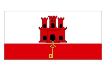 Merchant Flag 3'X 4' Bunting Gibraltar