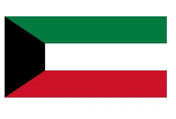Merchant Flag 3'X 4' Bunting Kuwait