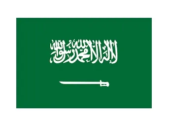 Merchant Flag 3'X 4' Bunting Saudi Arabia