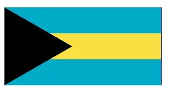Merchant Flag 4'X 6' Bunting Bahamas