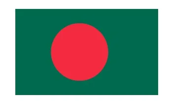 Merchant Flag 4'X 6' Bunting Bangladesh