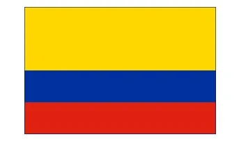 Merchant Flag 4'X 6' Bunting Colombia