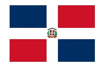 Merchant Flag 4'X 6' Bunting Dominican Republic