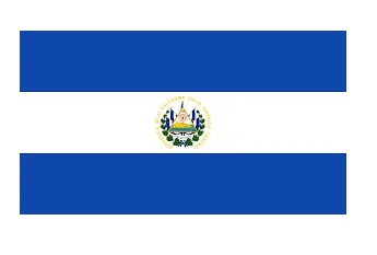 Merchant Flag 4'X 6' Bunting El Salvador
