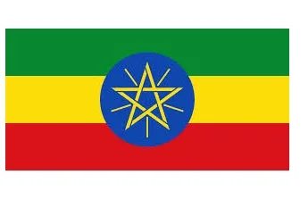 Merchant Flag 4'X 6' Bunting Ethiopia