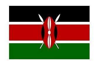 Merchant Flag 4'X 6' Bunting Kenya