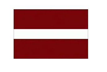 Merchant Flag 4'X 6' Bunting Latvia