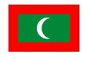 Merchant Flag 4'X 6' Bunting Maldive Island