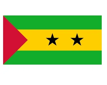 Merchant Flag 4'X 6' Bunting Sao Tome & Principe