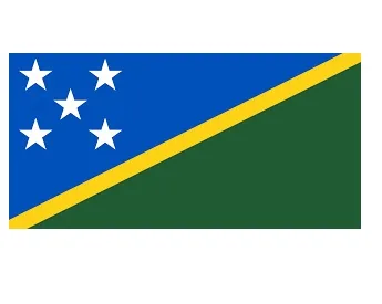 Merchant Flag 4'X 6' Bunting Solomon Islands