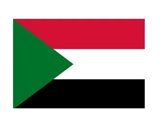 Merchant Flag 4'X 6' Bunting Sudan