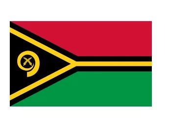 Merchant Flag 4'X 6' Bunting Vanuatu