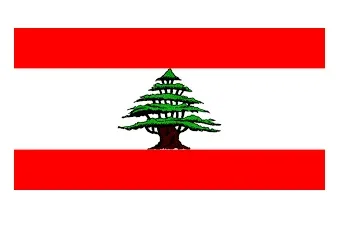 Merchant Flag 6'X 8' Bunting Lebanon