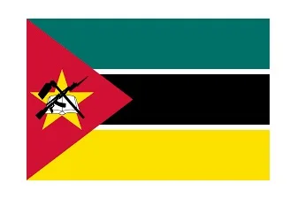 Merchant Flag 6'X 8' Bunting Mozambique