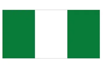Merchant Flag 6'X 8' Bunting Nigeria