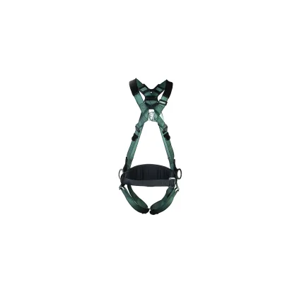 MSA V-Form Harness with Waist Belt &amp; D-Rings - Size M, Quick Fit