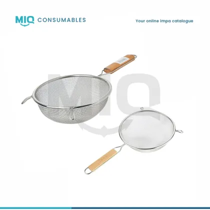 Oilstrainer / Pot Stainless Steel 14 Cms 1 Liter