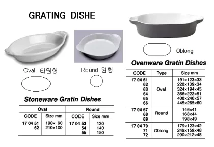 Ovenware Gratin Dish, Oval 324 X 194 X 45 Mm