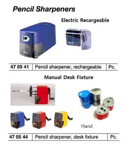 Pencil Sharpener, Desk Fixture