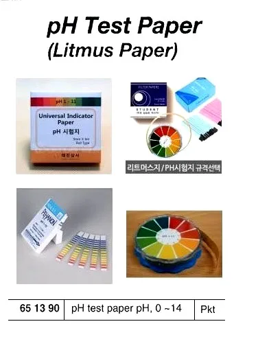 Ph Test Paper, Ph 14 Measure