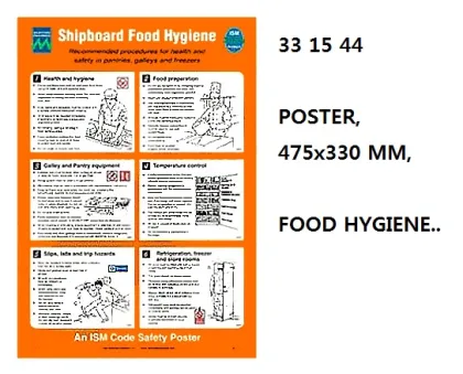 Poster, 475X330 Mm, Food Hygiene..