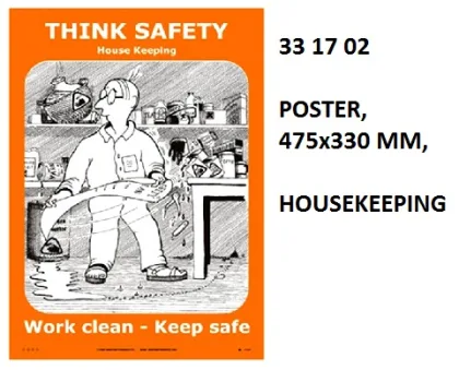 Poster, 475X330 Mm, Housekeeping
