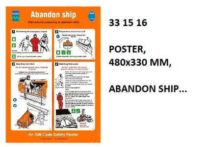 Poster, 480X330 Mm, Abandon Shi...