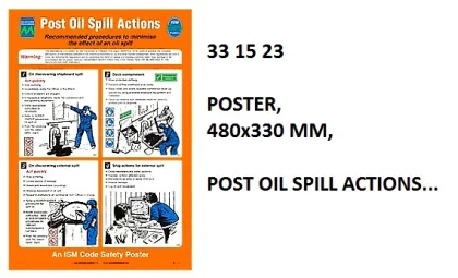 Poster, 480X330 Mm, Post Oil Spill Actions...
