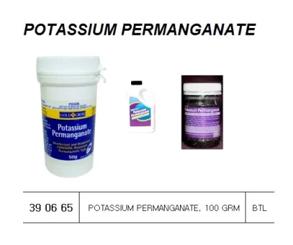 Potassium Permanganate, 100 Grm