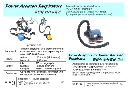 Power Assisted Respirator With Ac 220V Battery Charge