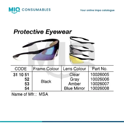 Eyewear Protective Antifog, Clear Lens #10070917