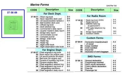 Radio Foams, Vhf Radio Telephone Log (2211) B5