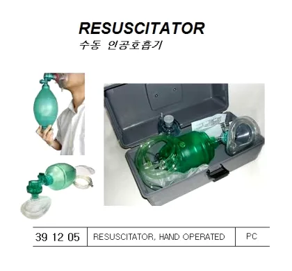 Resuscitator, Hand Operated