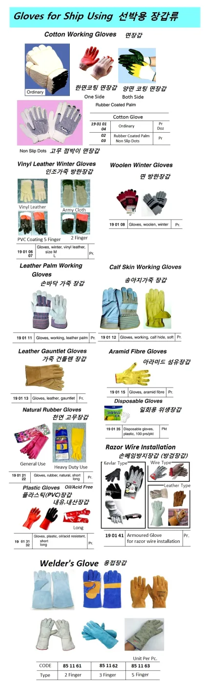 Rubber Glove, Natural, Long