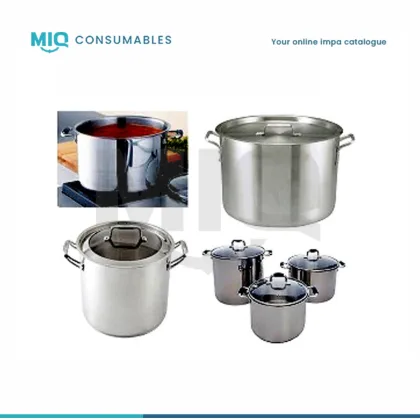 Sauce Pot With Cover Aluminium 360 X 230 Mm 25 Liter