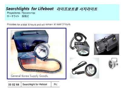 Searchlight For Lifeboat