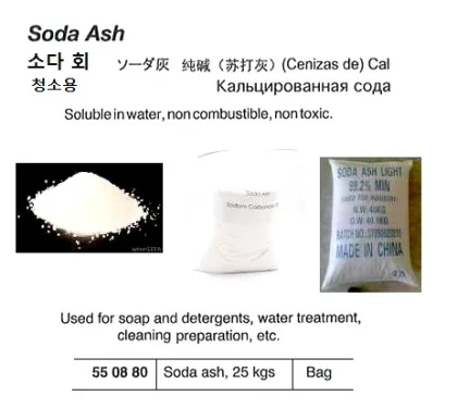 Soda Ash 25 Kgs