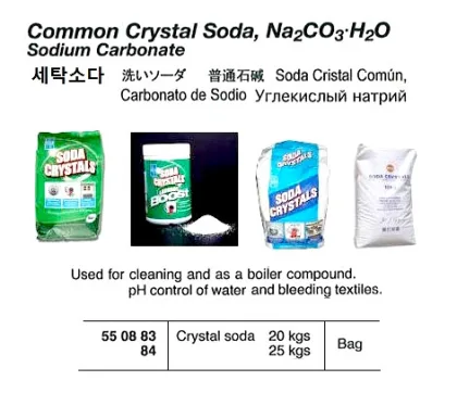 Soda Crystal 25 Kgs